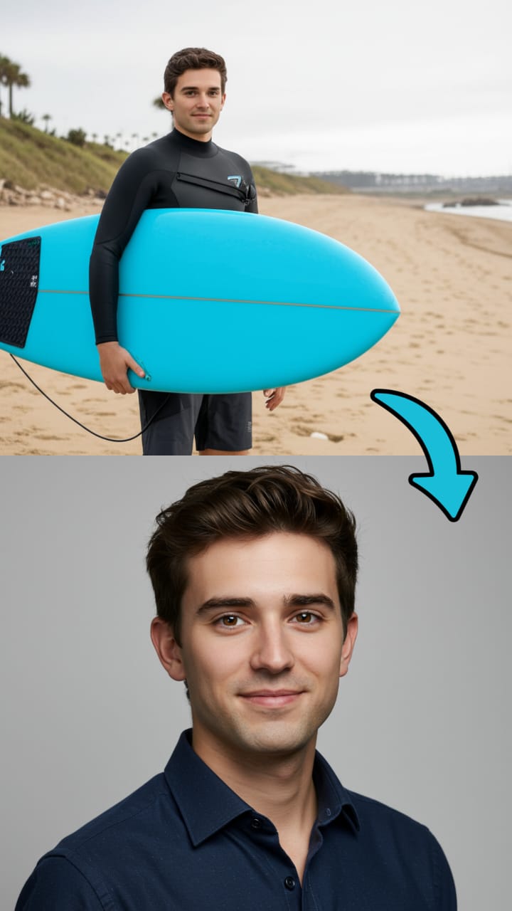 Professional AI generated headshot